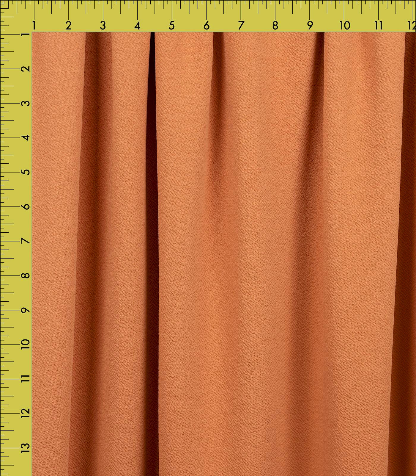 Dark Peach Solid Liverpool Fabric