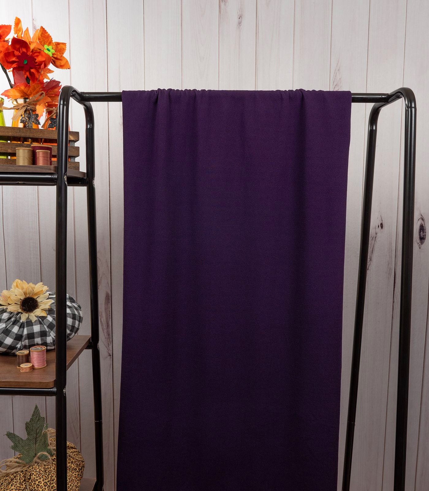 Purple Solid Liverpool Fabric