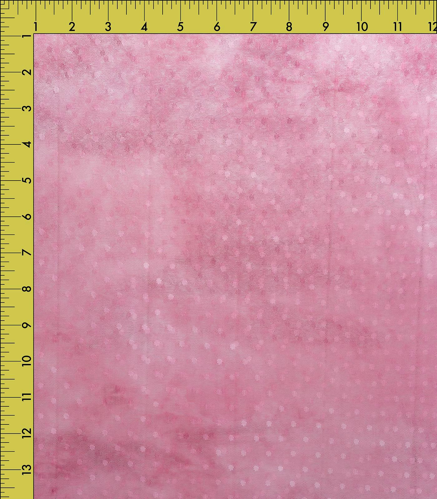 Pink/White Tie-Dye Power Mesh Fabric