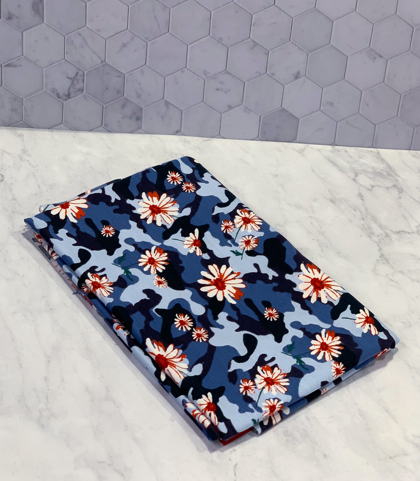 1yd French Terry Rayon Pre-cut Fabric