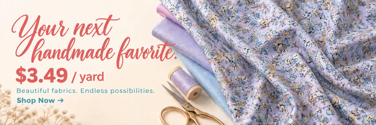 Shop fabric favorites — $3.49 per yard